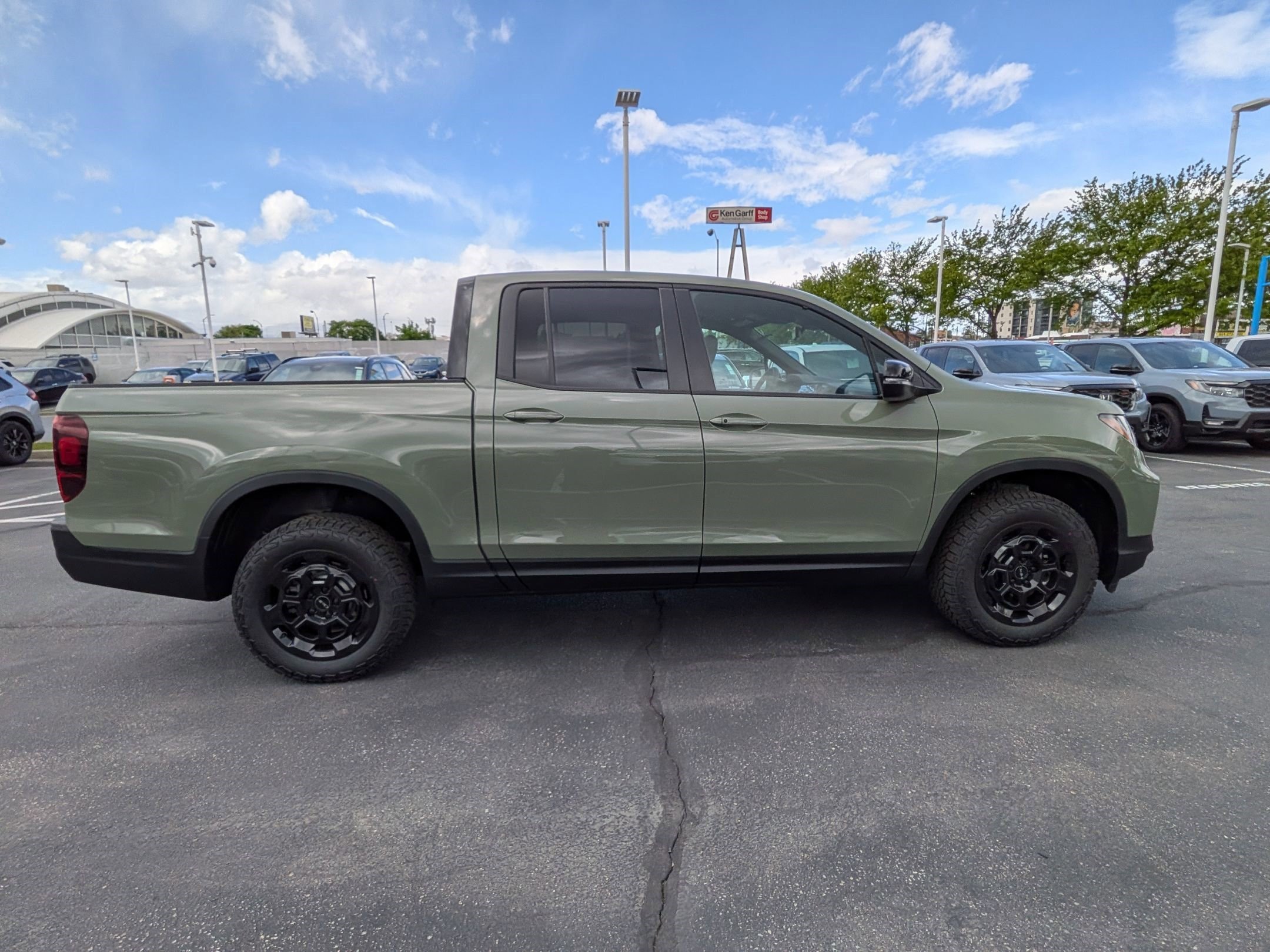 New 2026 Ash Green Metallic Honda TrailSport+ image 2