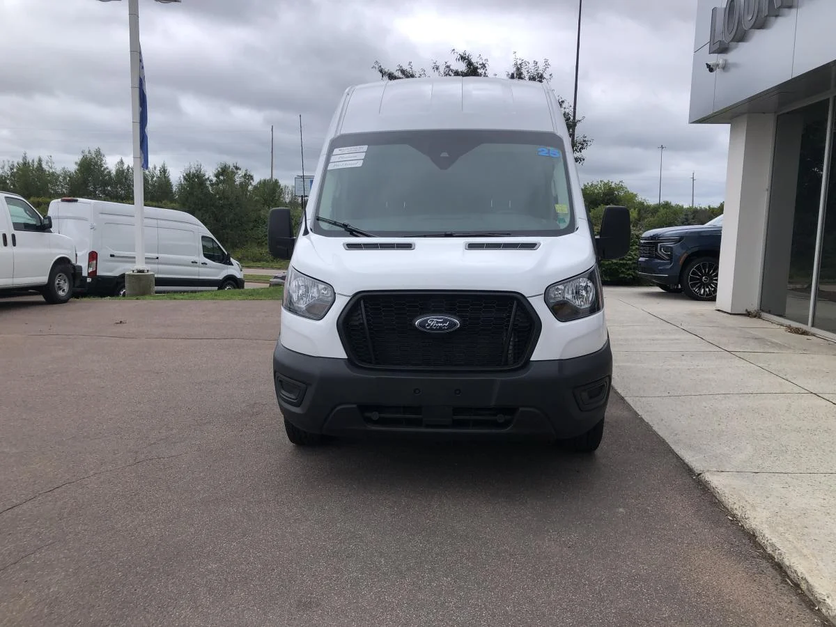 Used 2025 White Ford T-250 148" EL Hi Rf 9070 GVWR RWD image 4