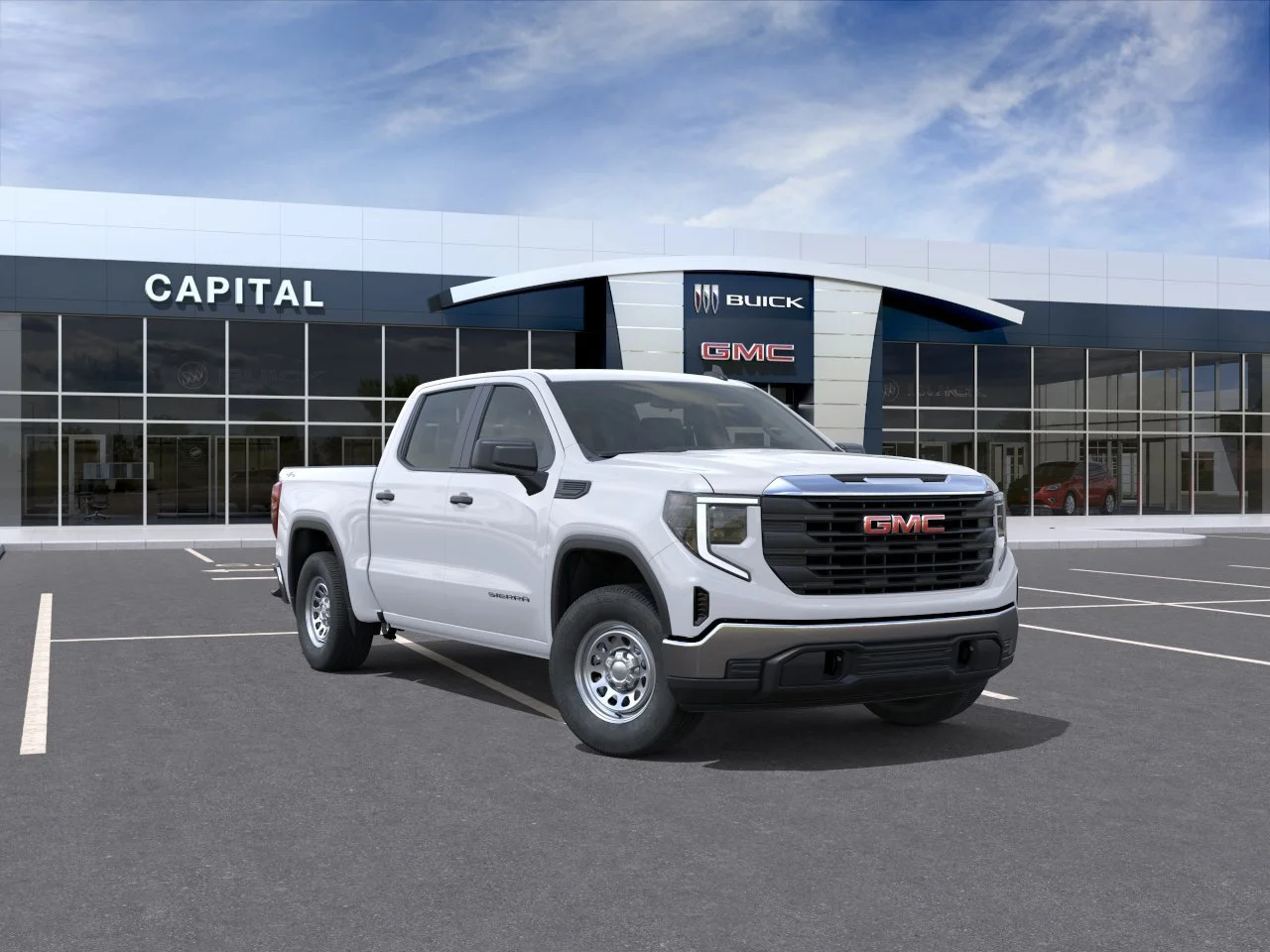 New 2026 Summit White GMC Pro image 2