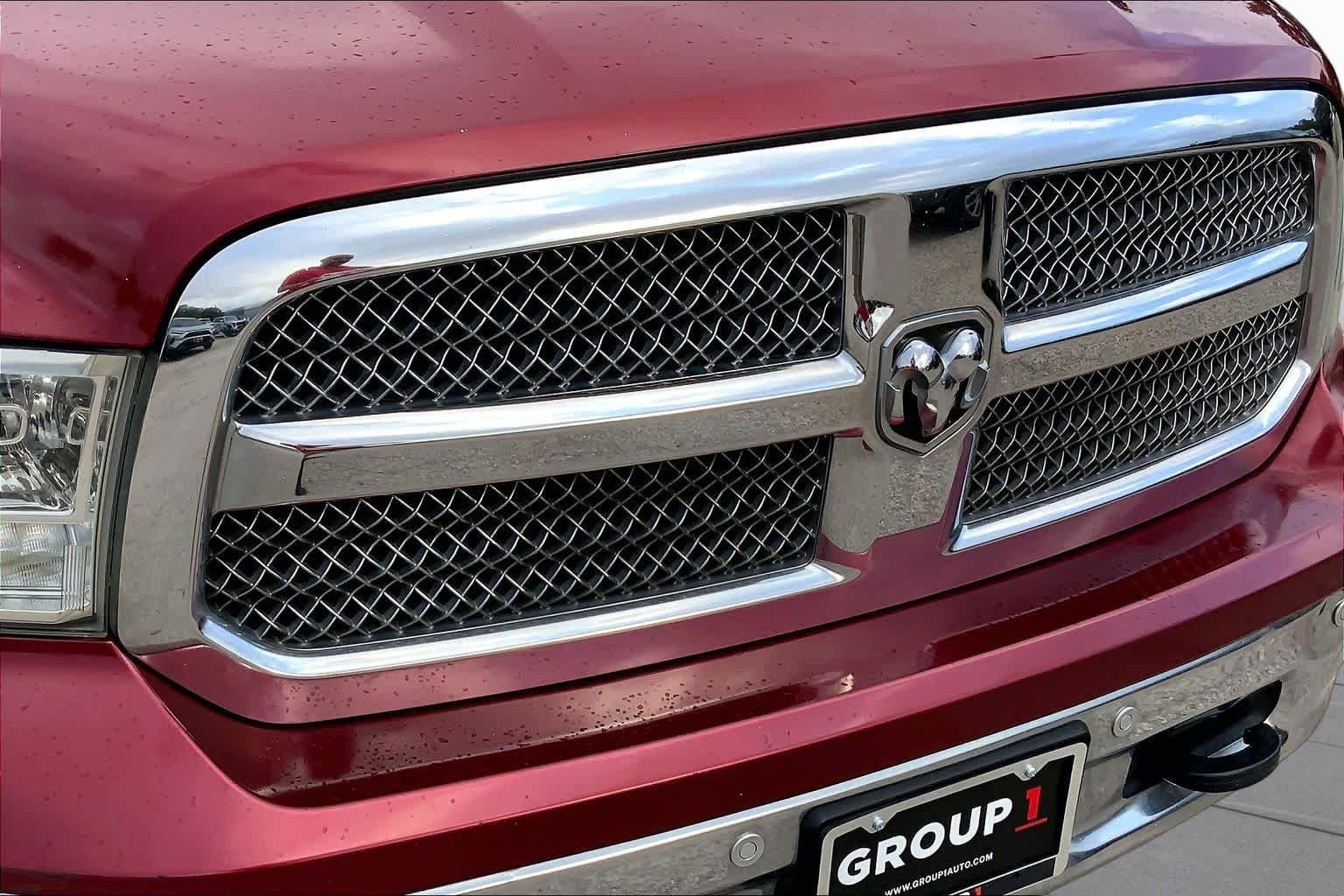 Used 2015 Deep Cherry Red Crystal Pearlcoat Ram Laramie Longhorn image 30
