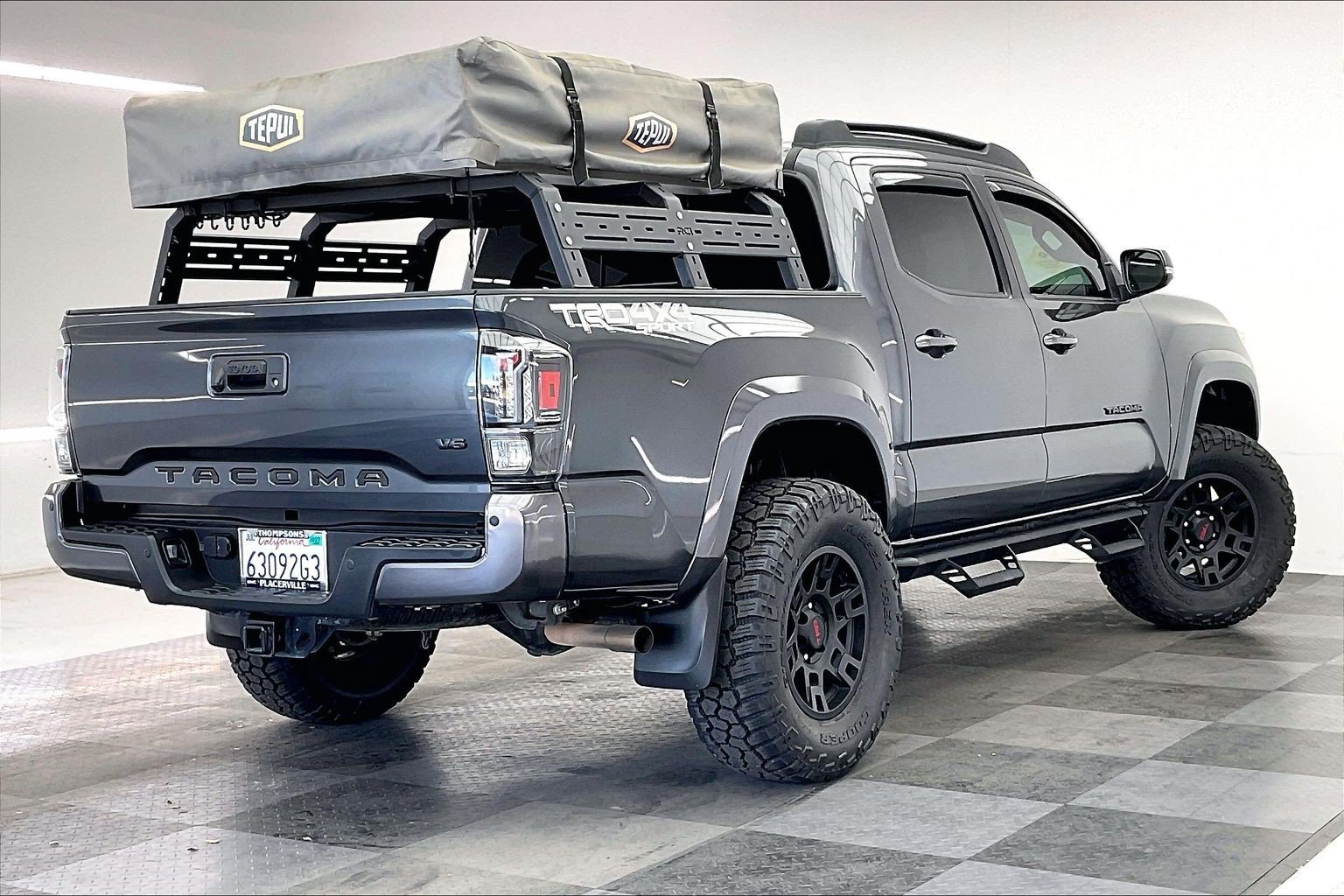 Used 2021 Magnetic Gray Metallic Toyota TRD Sport image 13