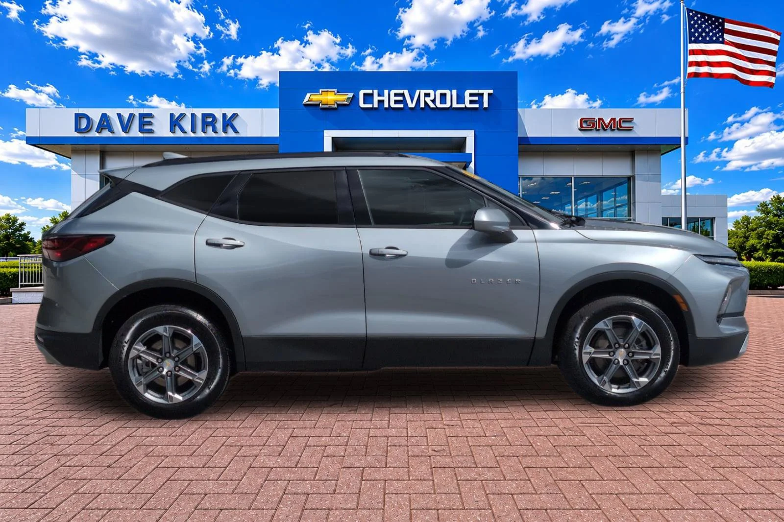 Used 2024 Sterling Gray Metallic Chevrolet 2LT image 2