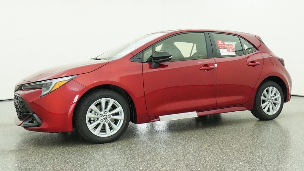 New 2027 Finish Line Red Toyota SE image 4