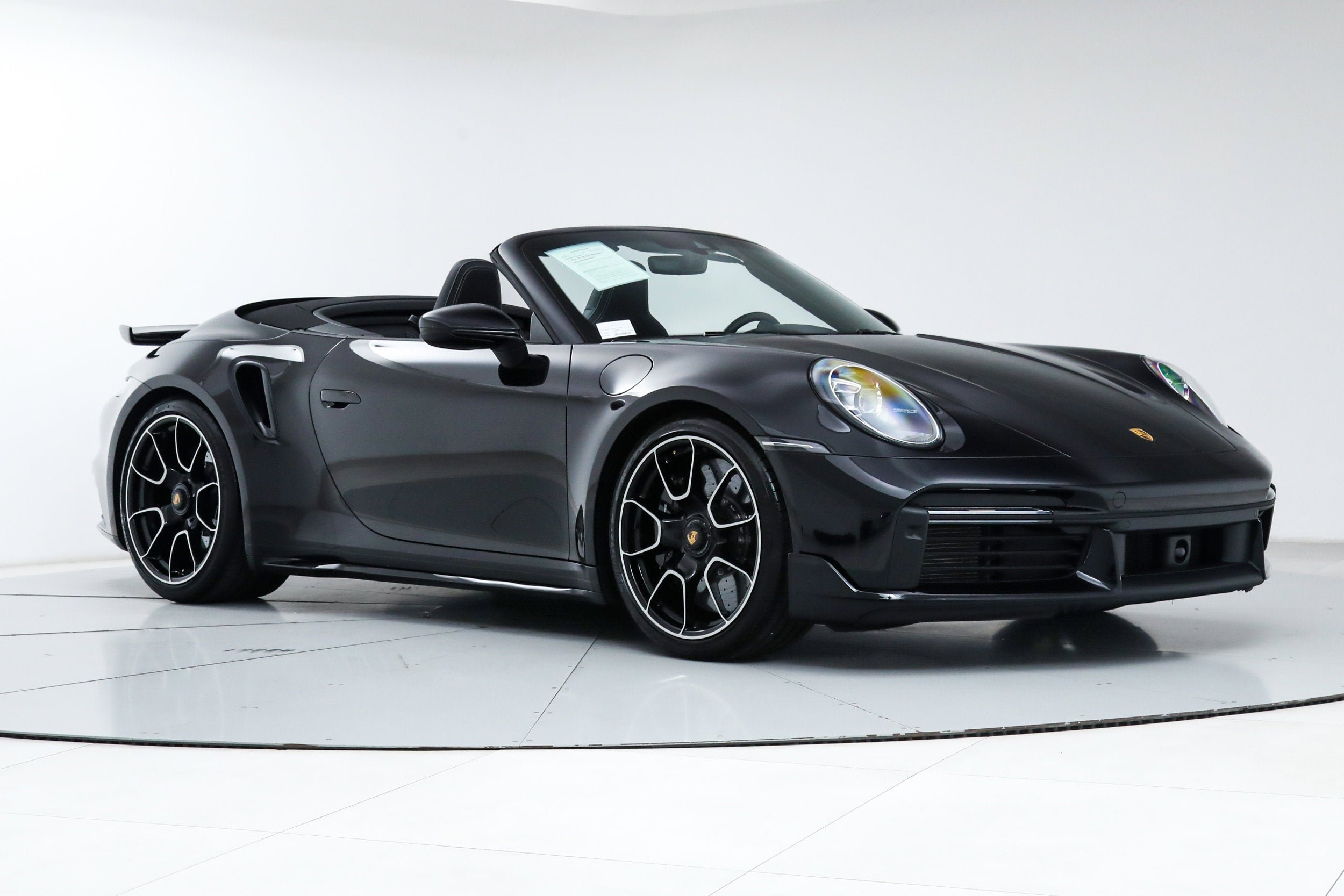 Used 2025 Black Porsche Turbo S Cabriolet image 9