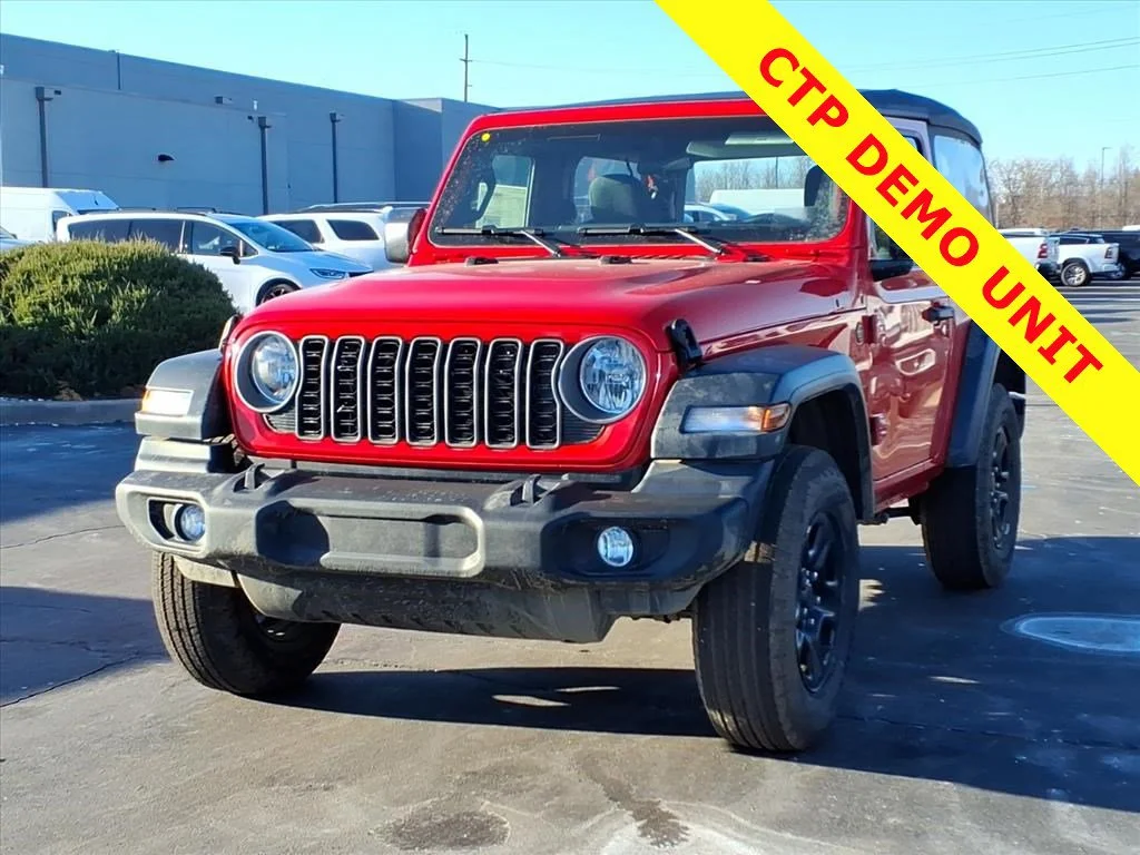 New 2026 Firecracker Red Clearcoat Jeep Sport image 2