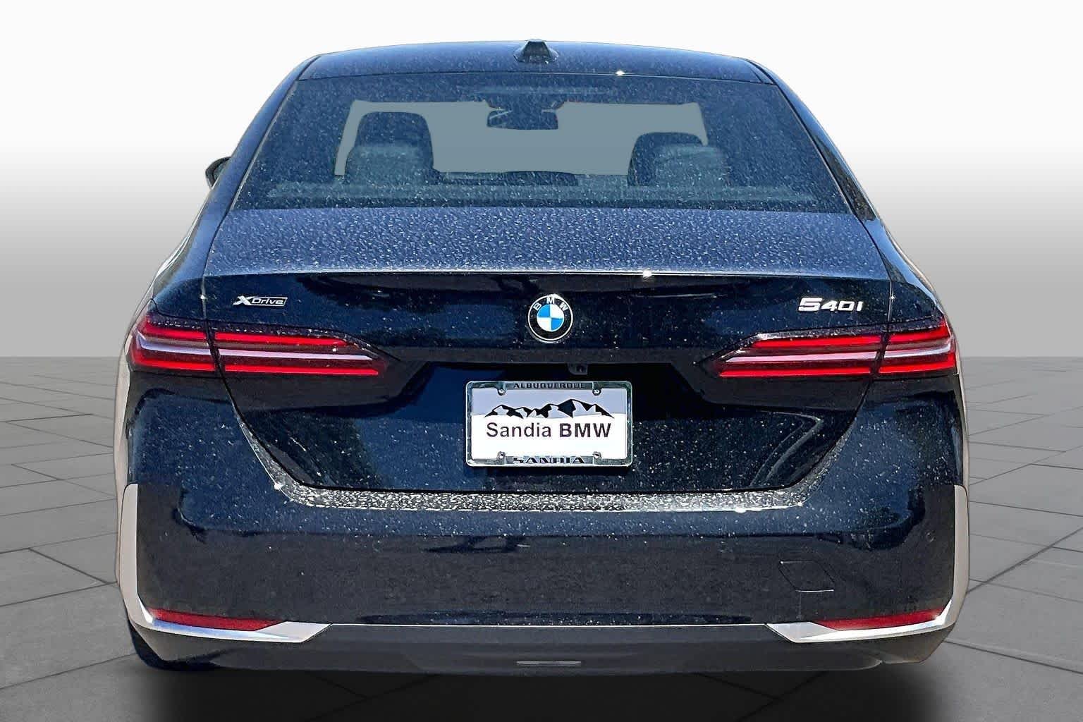 New 2027 Black Sapphire Metallic BMW 540i xDrive image 4