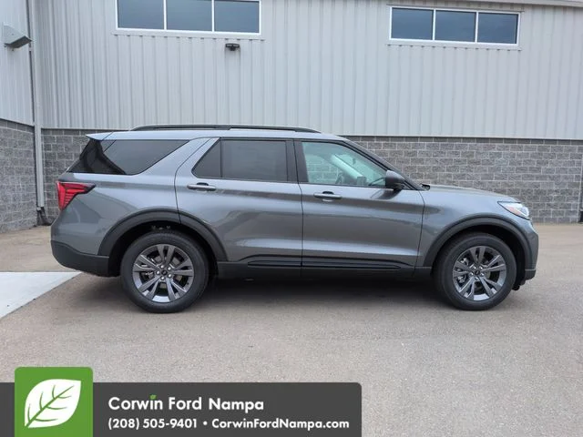 New 2026 Carbonized Gray Metallic Ford Active image 2