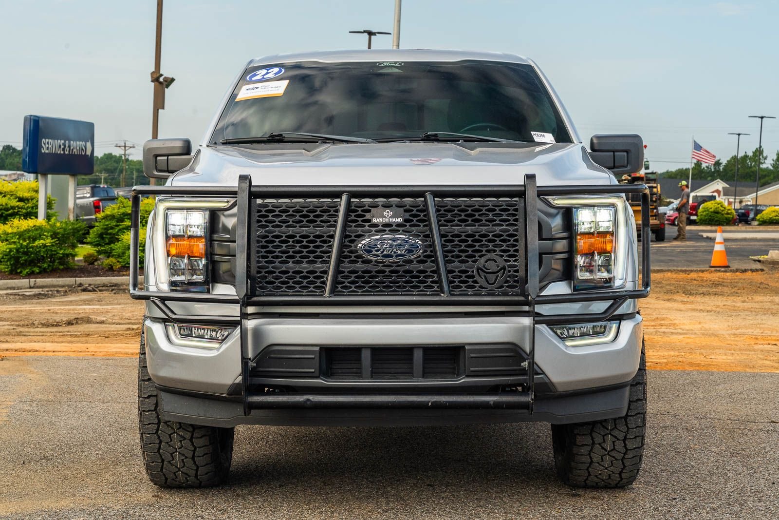 Certified Used 2022 Silver Ford XLT image 2