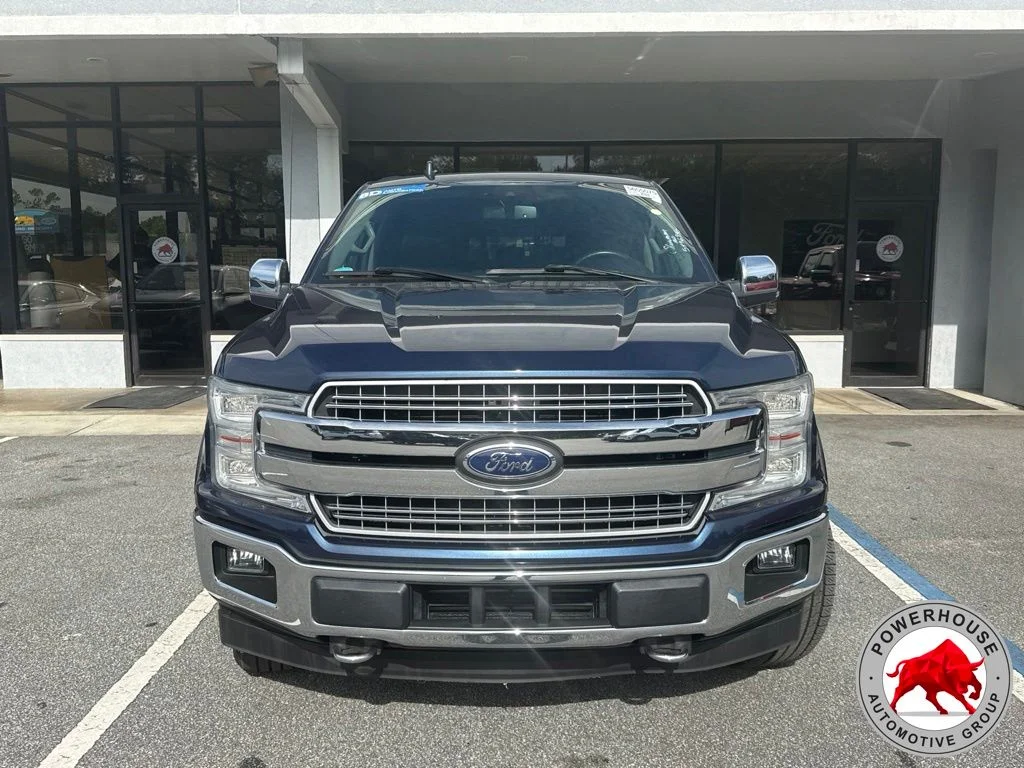 Used 2018 Blue Ford Lariat image 10