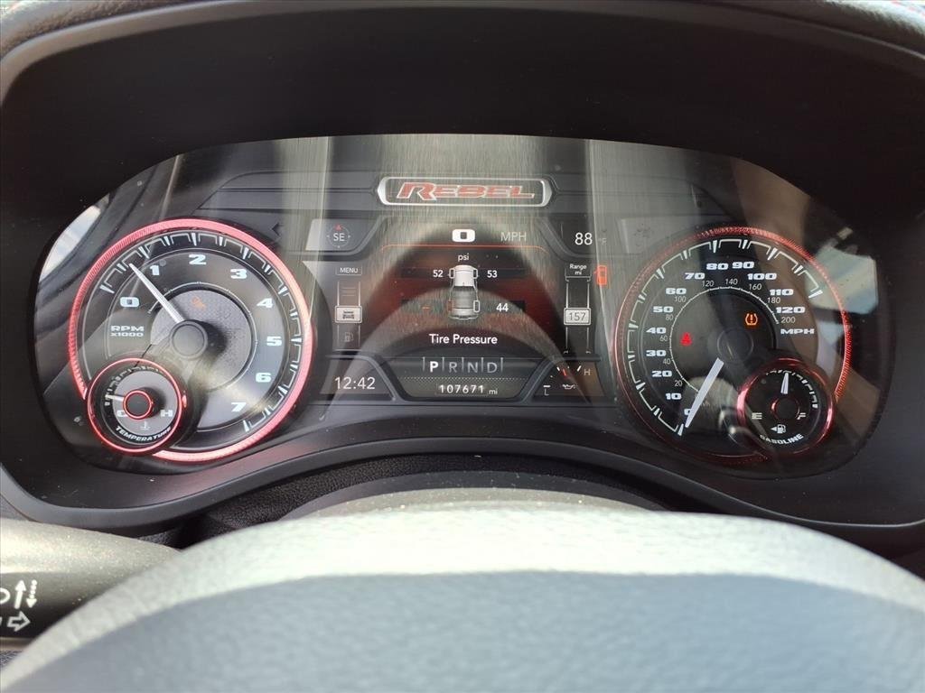 Used 2019 Granite Crystal Metallic Clearcoat Ram Rebel image 17