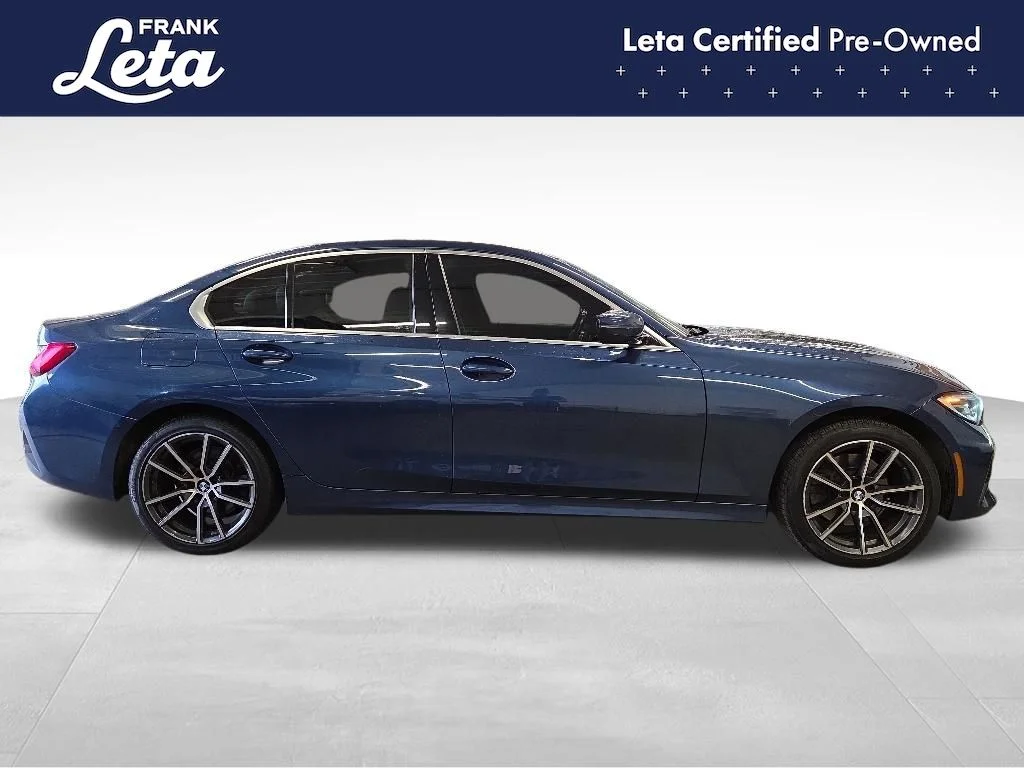 Certified Used 2021 Blue BMW 330i xDrive image 7