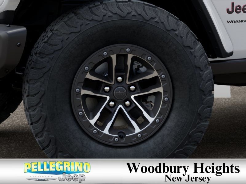 New 2026 Bright White Clear-Coat Exterior Paint Jeep Rubicon X image 8