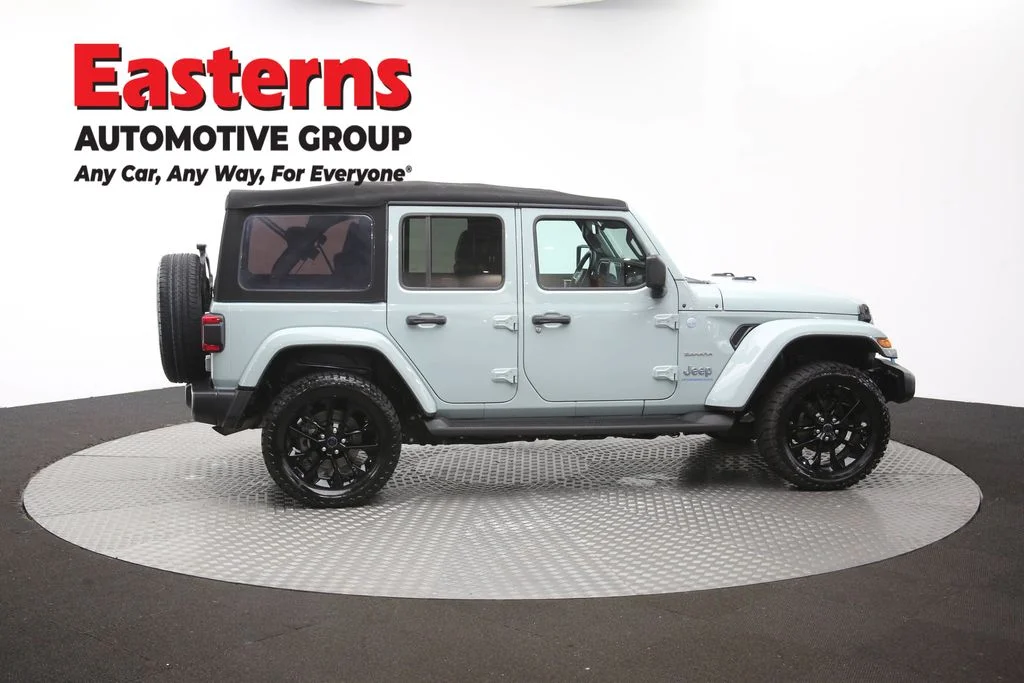 Used 2024 Gray Jeep Sahara 4xe image 44