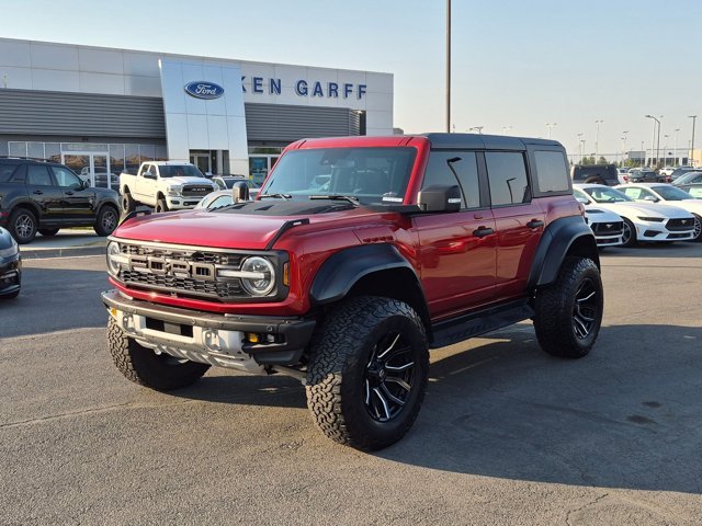 Used 2023 Hot Pepper Red Metallic Tinted Clearcoat Ford Raptor image 42