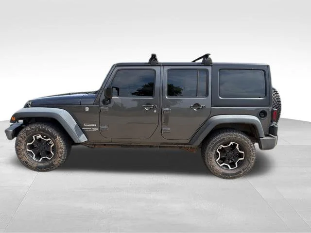 Used 2018 Gray Jeep Unlimited Sport image 6