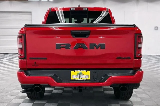 Used 2025 Flame Red Clearcoat Ram Big Horn/Lone Star image 5