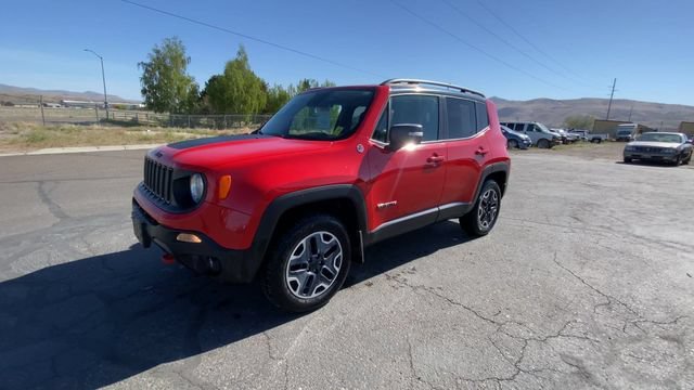 Used 2017 Red Jeep Trailhawk 4x4 image 4