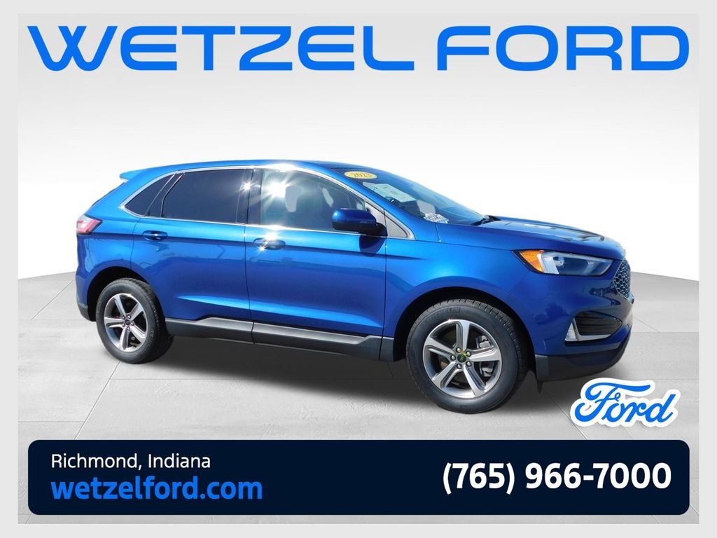 Used 2023 Blue Ford SEL image 1