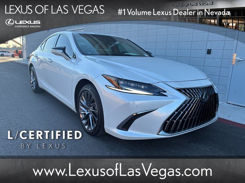 Certified Used 2025 White Pearl Lexus 300h Luxury image 1