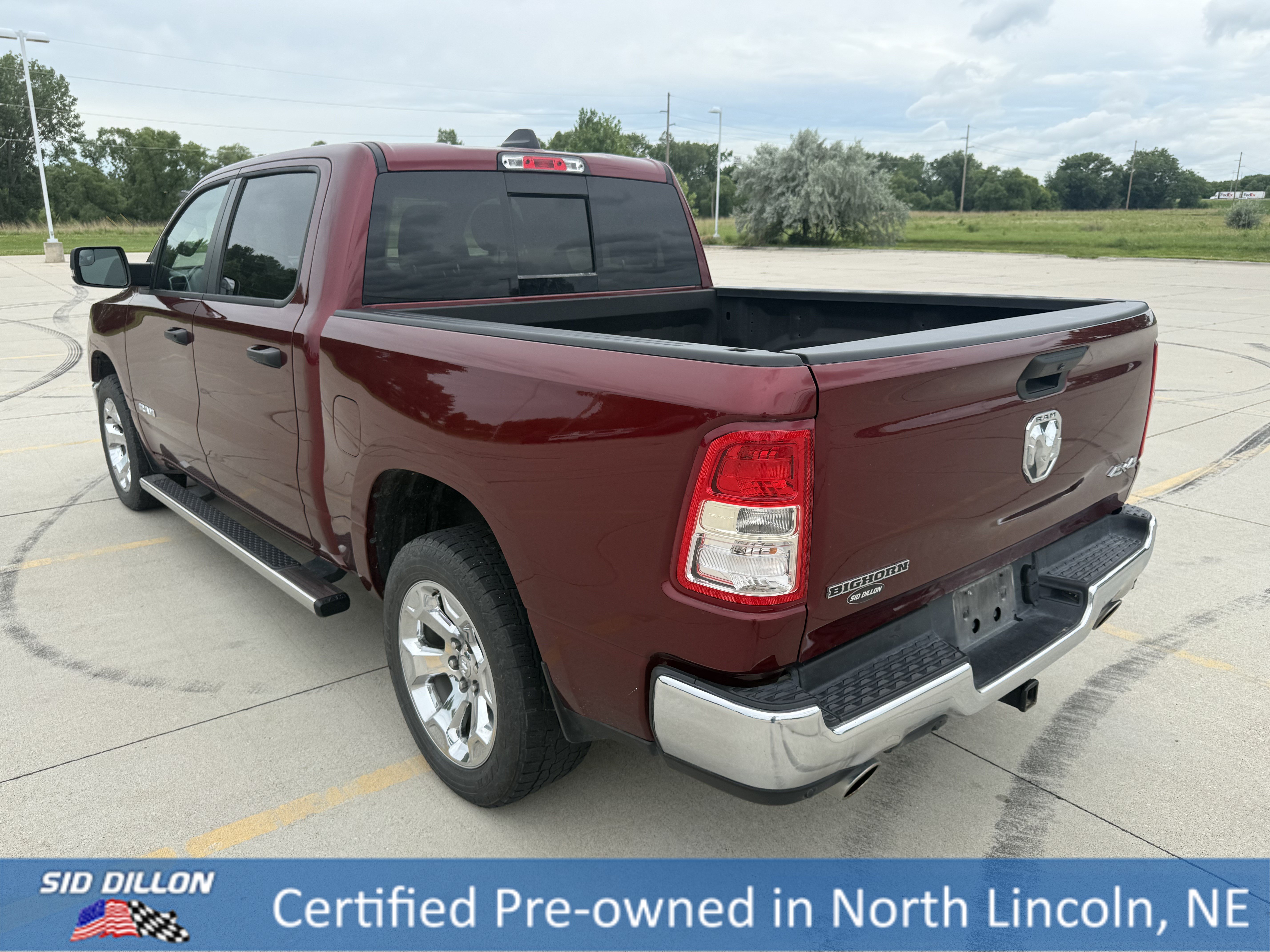 Used 2023 Delmonico Red Pearlcoat Ram Big Horn image 7