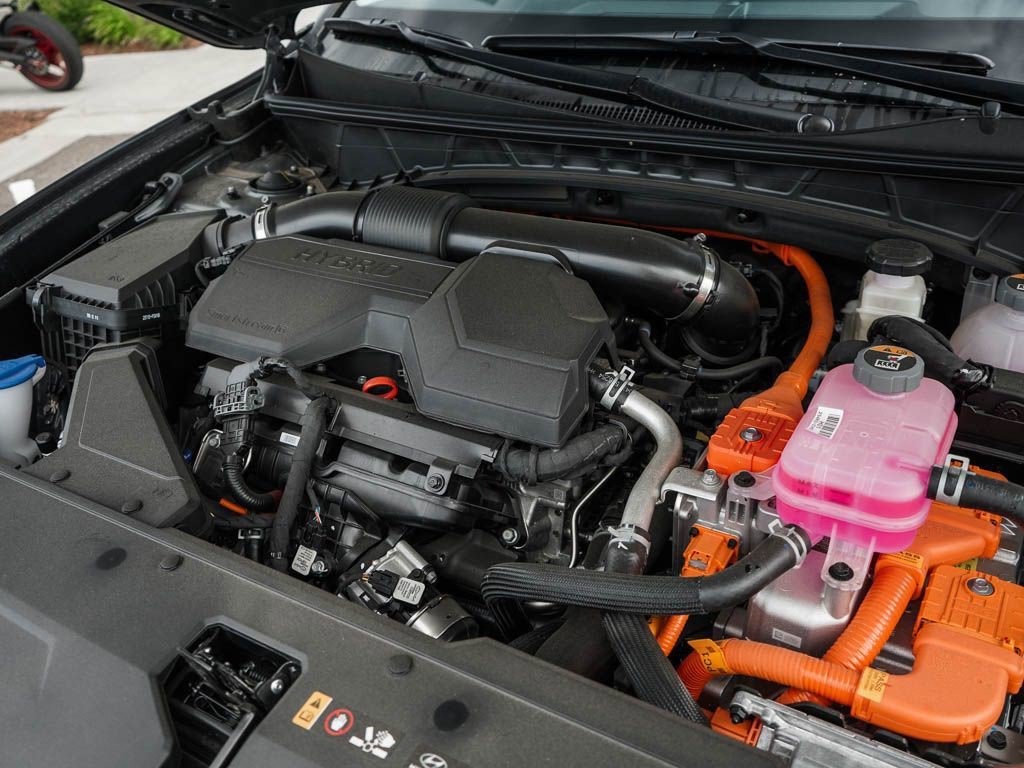 New 2026 Amazon Gray Hyundai SEL AWD image 7