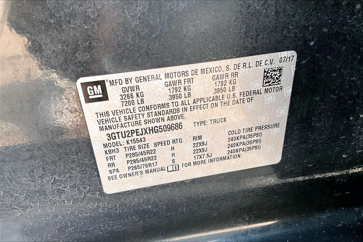 Used 2017 Dark Slate Metallic GMC Denali image 34