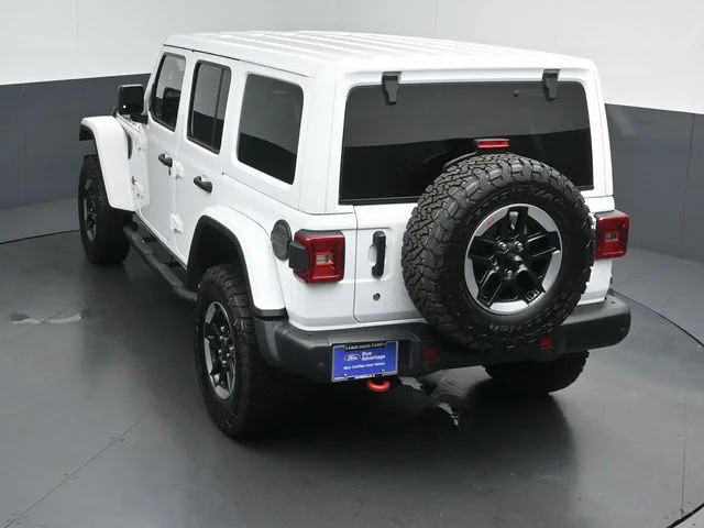 Certified Used 2019 White Jeep Unlimited Rubicon image 47