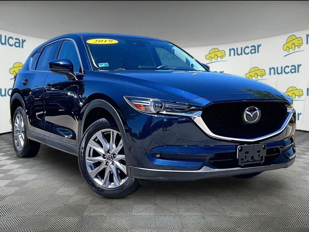 Used 2019 Blue Mazda Grand Touring image 1