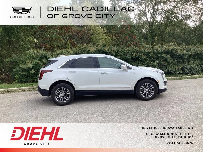 Used 2021 White Cadillac Premium Luxury image 8