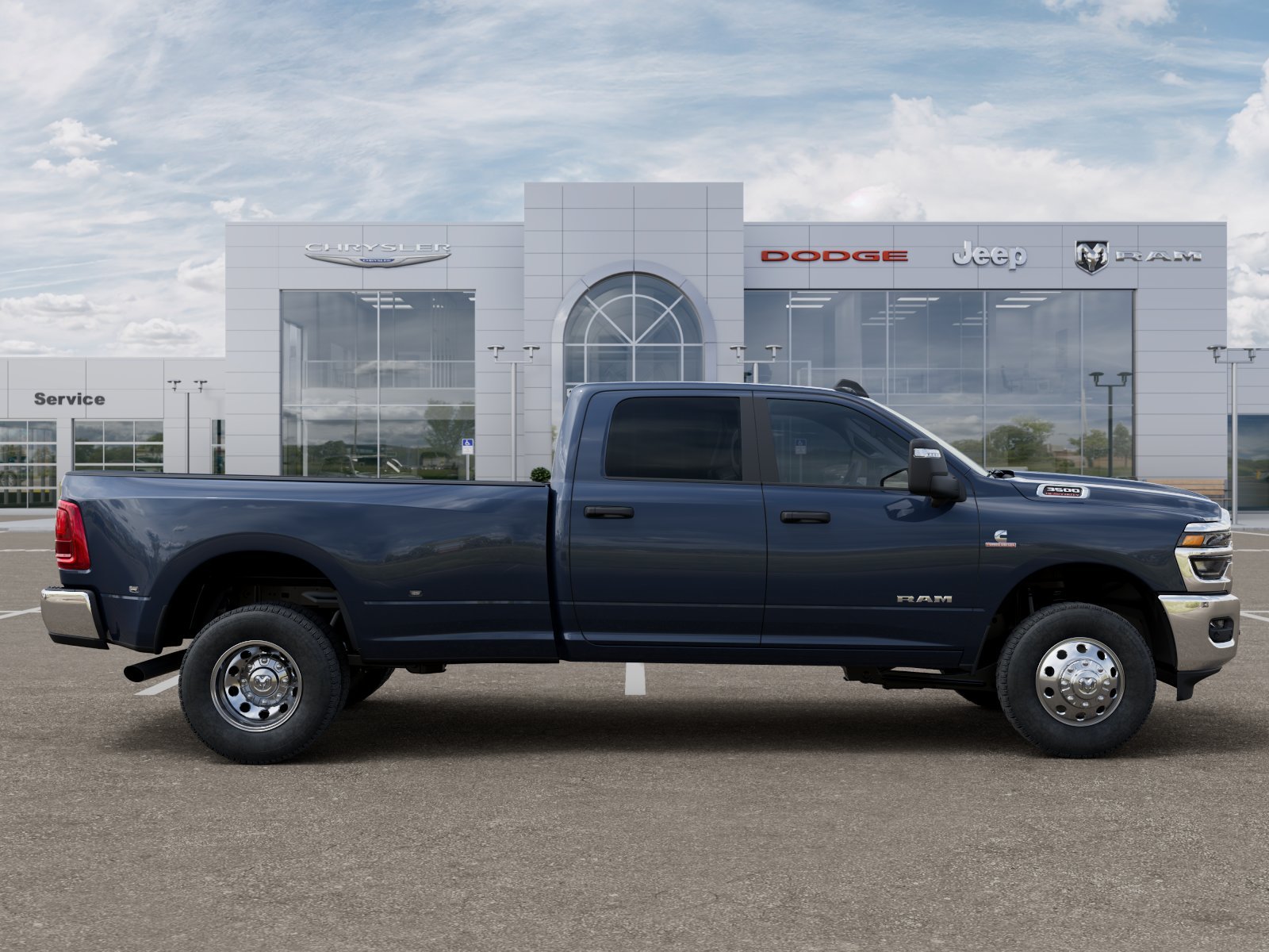 New 2026 Blue Metallic RAM Big Horn image 53