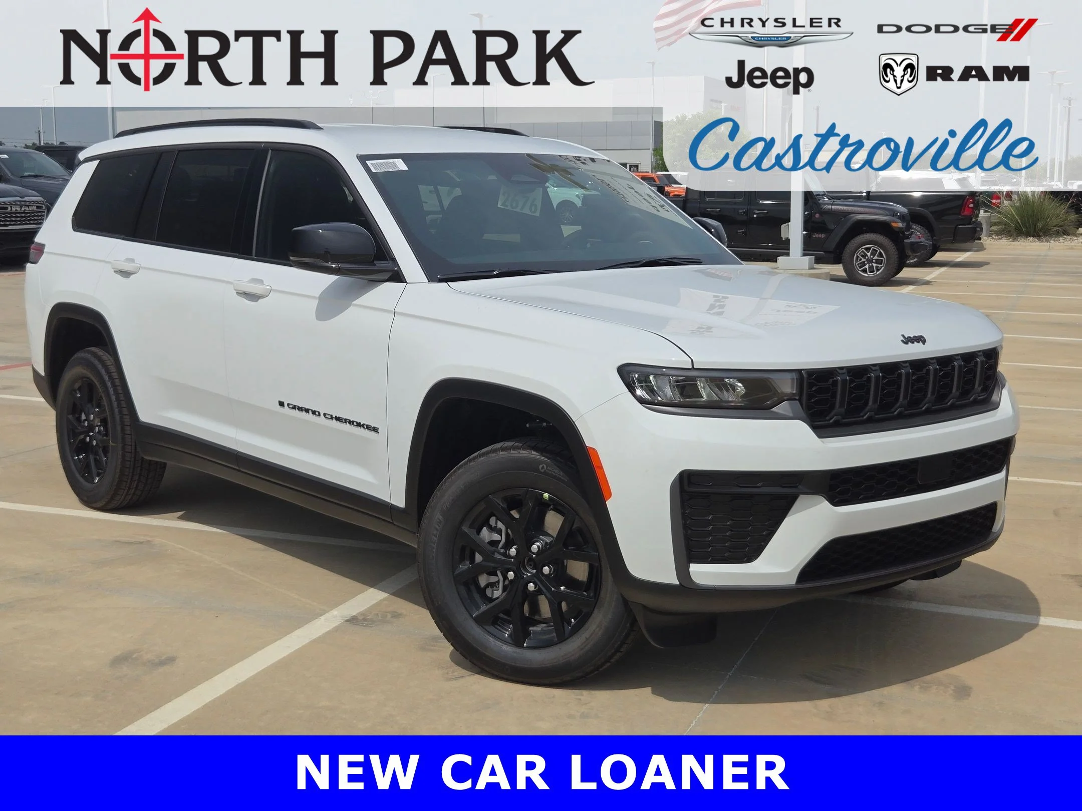 New 2026 Bright White Clearcoat Jeep Altitude image 1