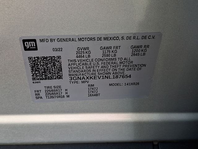 Used 2022 Silver Chevrolet LT image 28