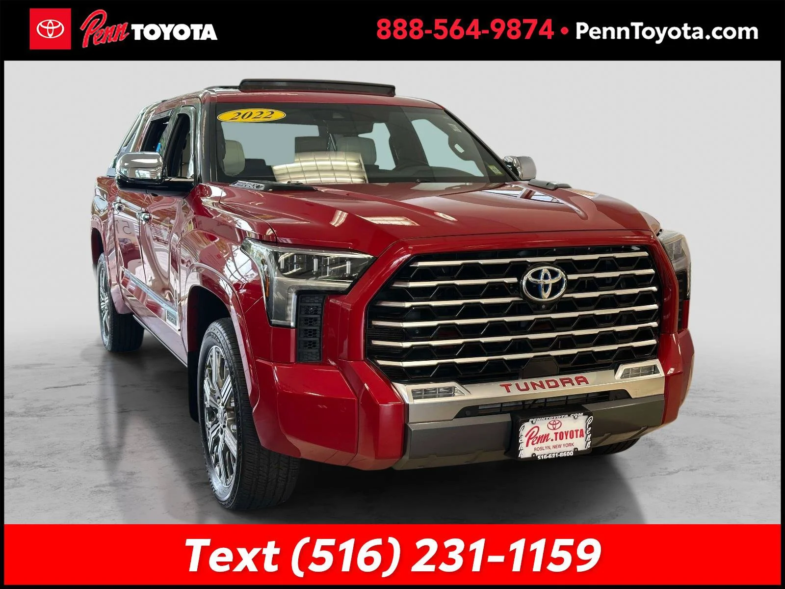 Used 2022 SUPERSONIC RED Toyota Capstone Hybrid image 5