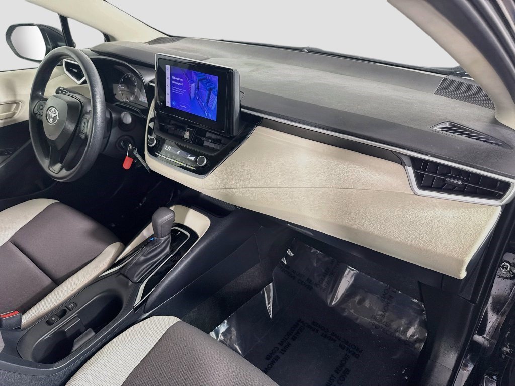 Used 2023 Midnight Black Metallic Toyota LE image 25