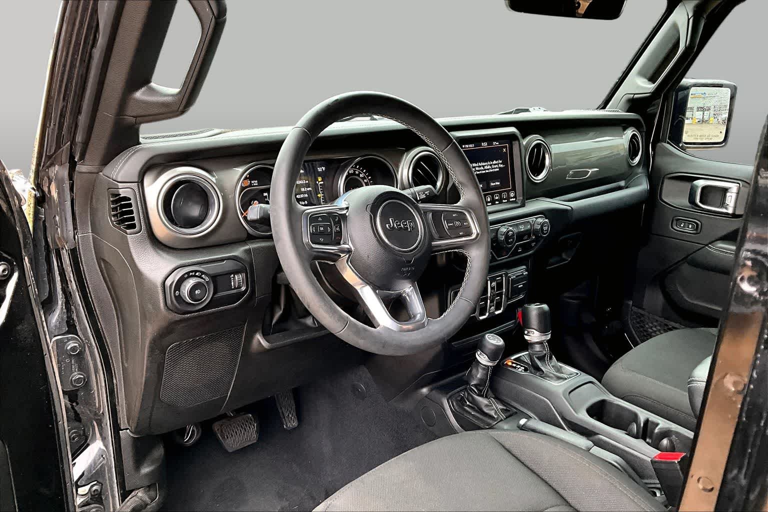 Used 2023 Black Clearcoat Jeep Sahara image 17