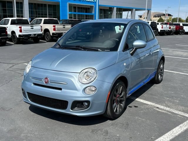 Used 2015 FIAT 500 Sport with VIN 3C3CFFBR8FT536480 for sale in South Jordan, UT