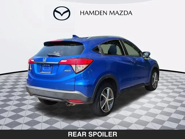 Used 2022 Blue Honda AWD EX image 3