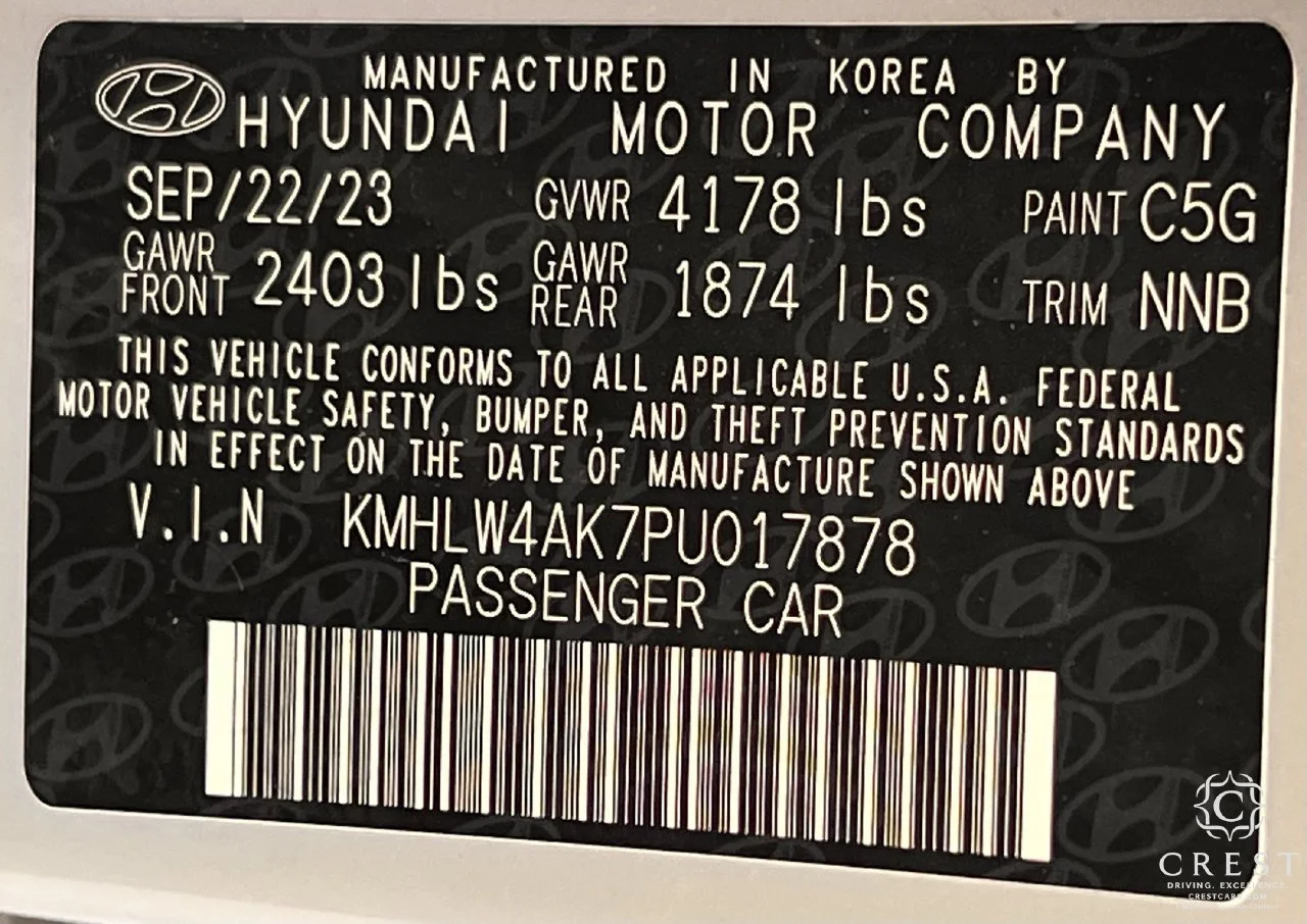 Used 2023 Cyber Gray Hyundai  image 30