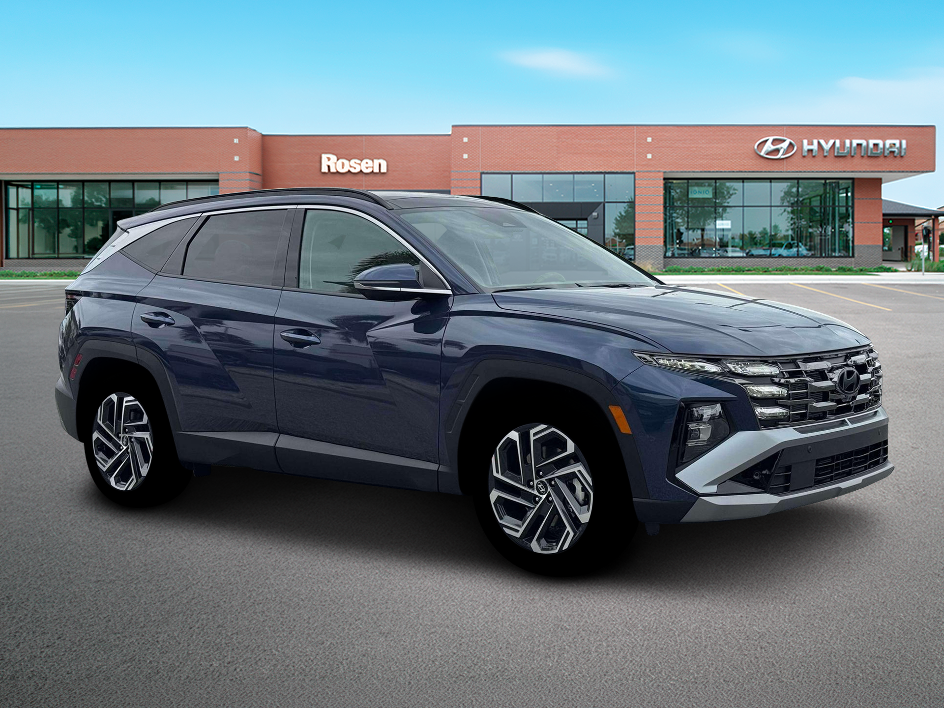 New 2026 Blue Hyundai Limited AWD image 10