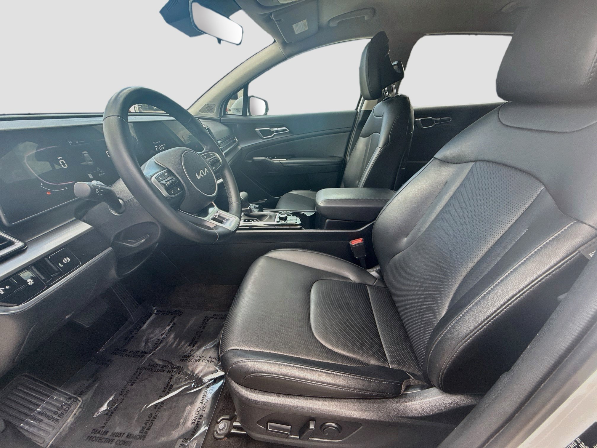 Used 2024 Glacial White Pearl Kia EX image 15