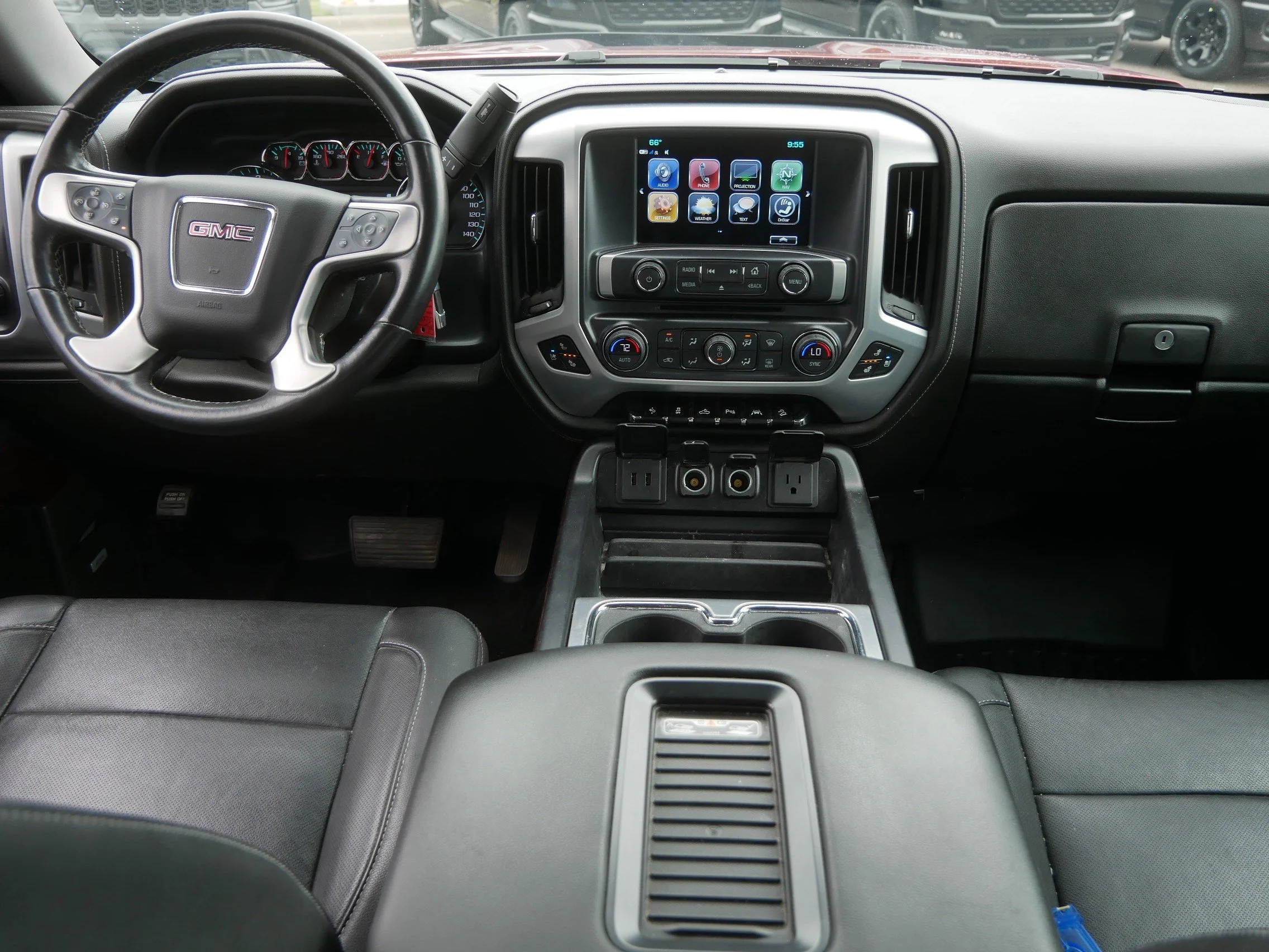 Used 2018 Red Quartz Tintcoat GMC SLT image 10