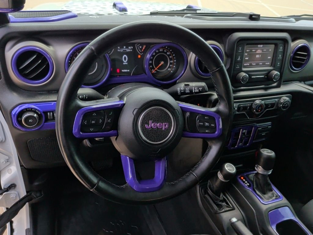 Used 2020 White Jeep Unlimited Sport S image 17