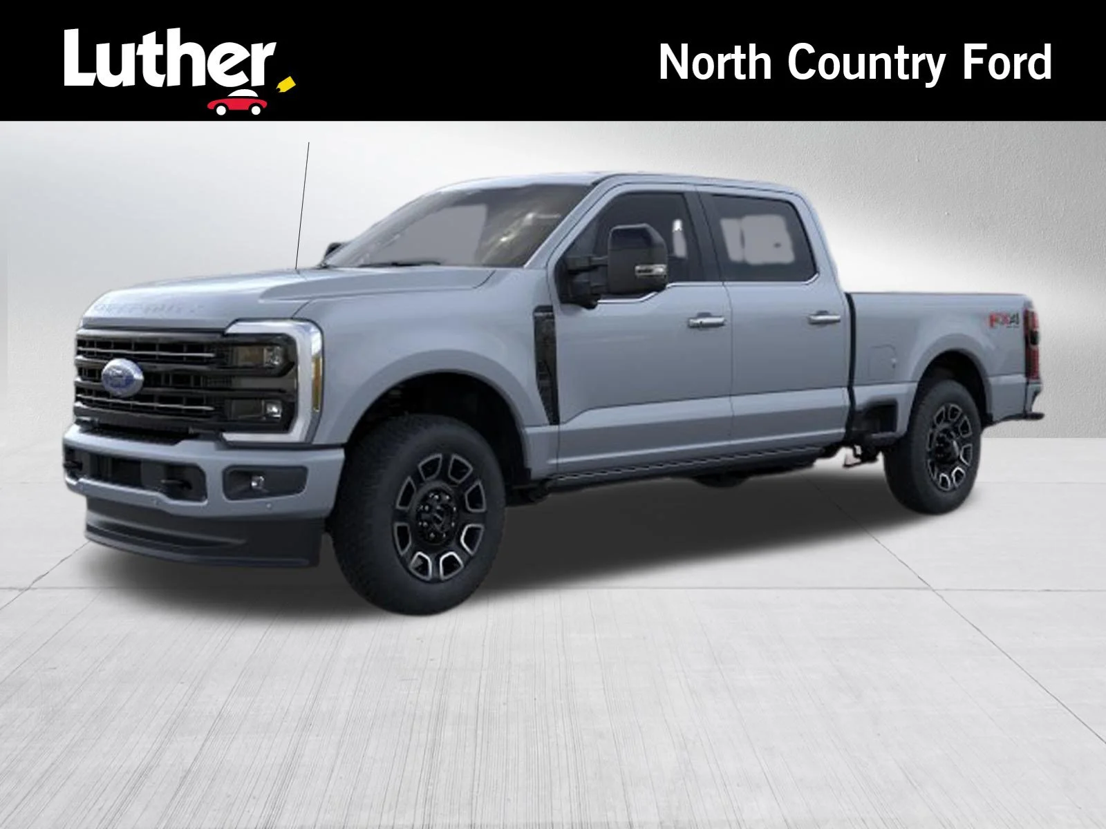 New 2026 Glacier Gray Metallic Tri-Coat Ford F-350® Platinum® image 1
