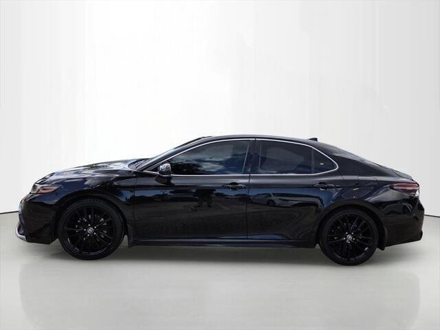 Used 2024 Midnight Black Metallic TOYOTA XSE V6 image 2