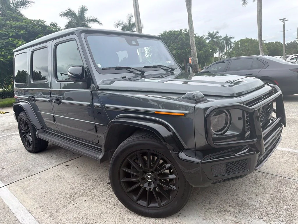 Used 2024 MANUFAKTUR Graphite Metallic Mercedes-Benz G 550 image 1