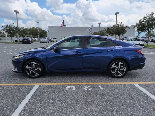 Used 2023 Blue Hyundai Limited image 7