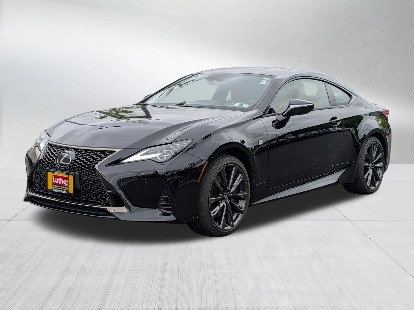 Used 2023 Obsidian Lexus RC 350 F SPORT image 3