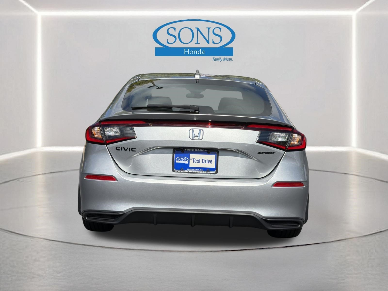 New 2026 Solar Silver Metallic Honda Sport image 19