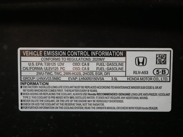 Used 2020 Crystal Black Pearl Honda Black Edition image 37