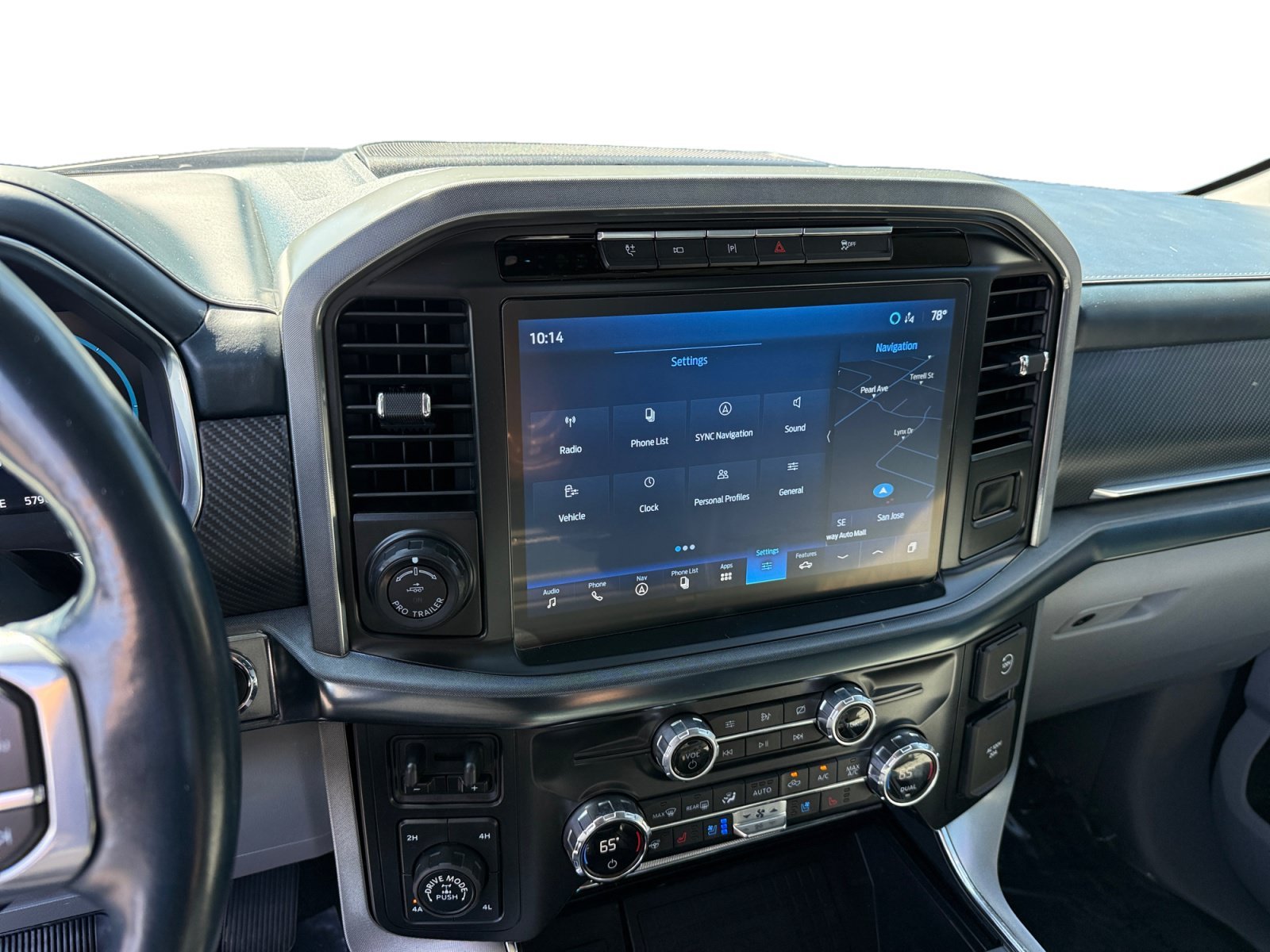 Certified Used 2021 Blue Metallic Ford Limited image 12